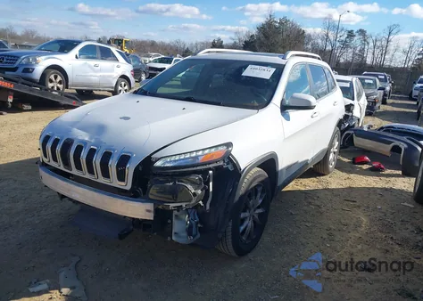 2017 Jeep Cherokee Limited 4X4 z USA, uszkodzony, nr VIN 1C4PJMDS2HW597207